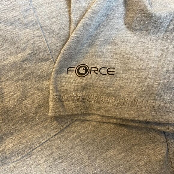 Carhartt Mens T-Shirt XL Gray Pocket Tall Relaxed Fit Cotton/Polyester Blend - Picture 9 of 12